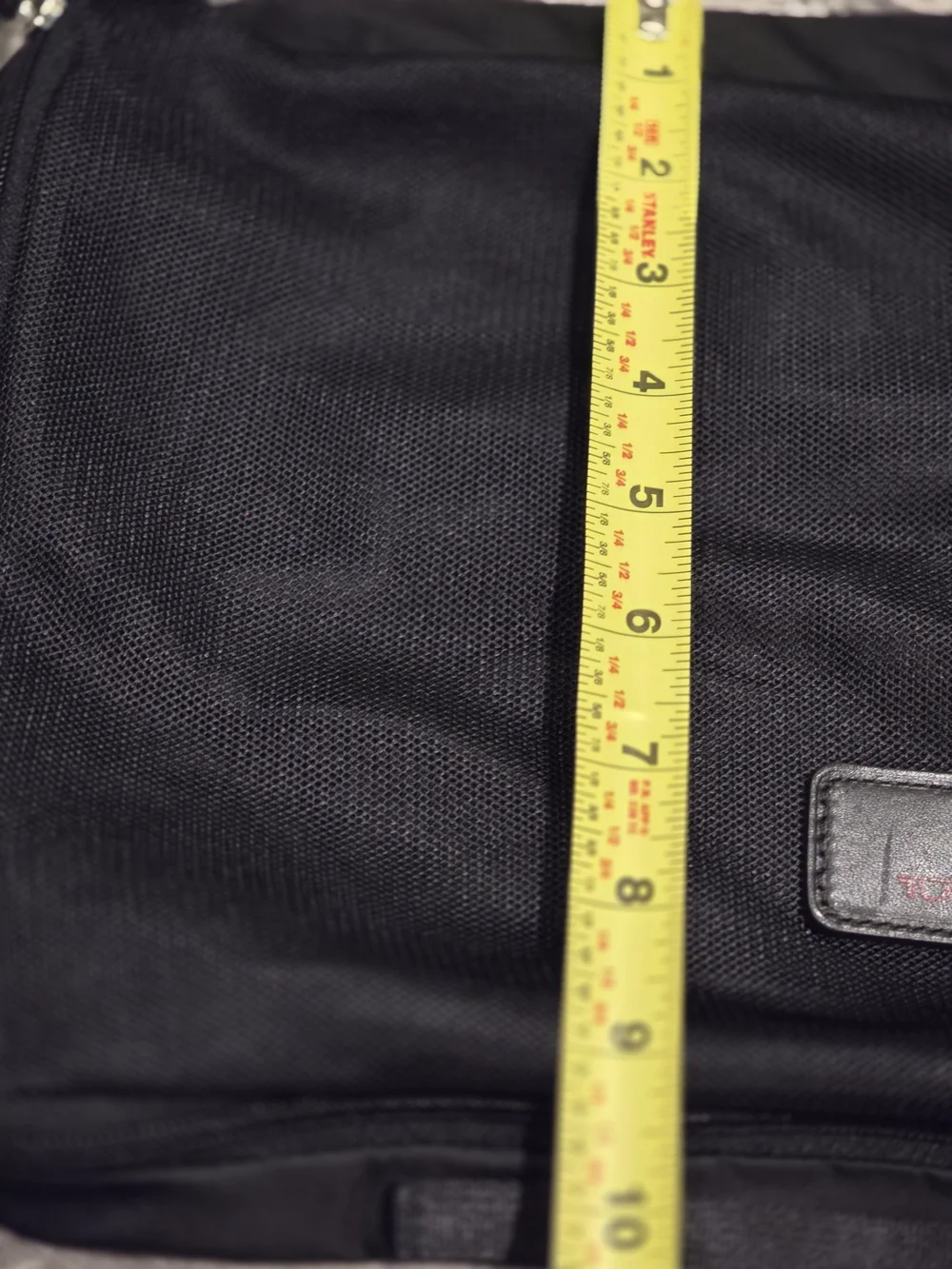 Tumi Black Nylon Travel Toiletry Kit